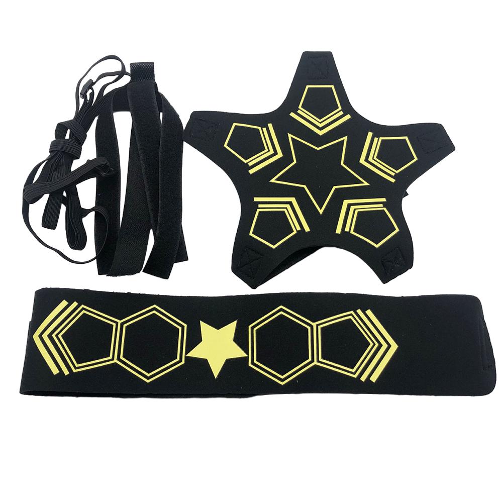 Auxiliary Circling Training Belt Practical Soccer Trainer Elastic Belt Adjustable Improve Responsiveness for Beginner Supplies