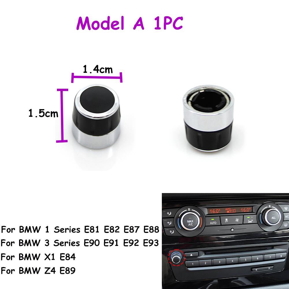 E90 E91 E92 E93 E81 E82 E87 E88 E84 E89 Car Radio CD Player Volume Button Knob For BMW 3 1 X1 Z4 Series 2005-2015 65129114289
