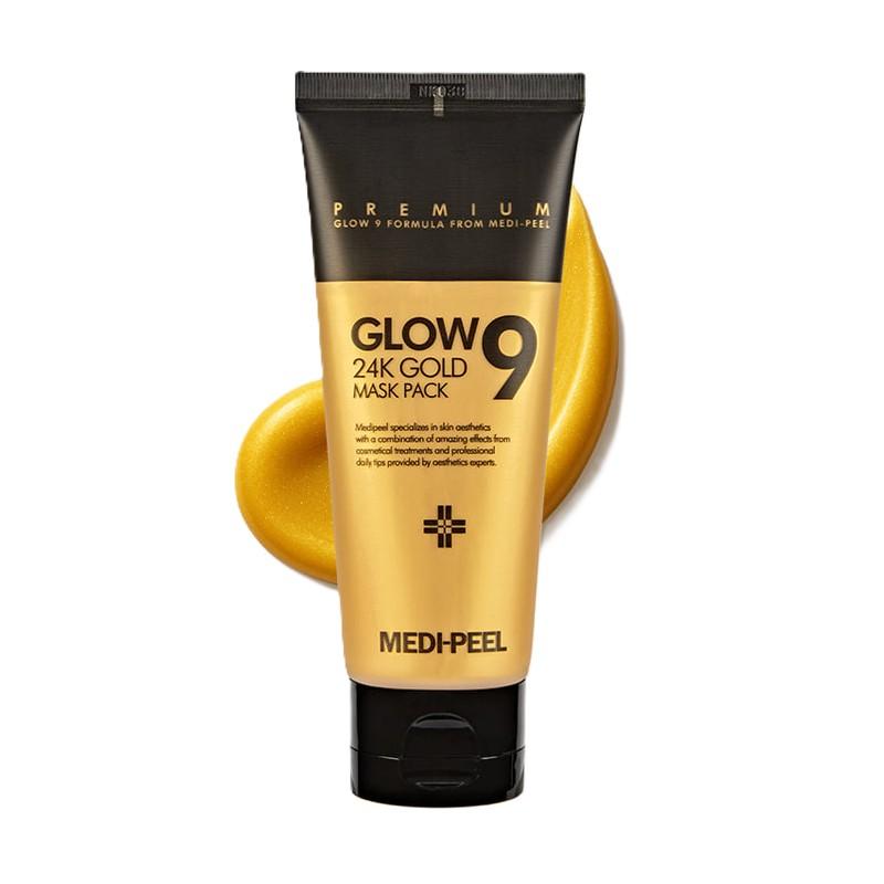 MEDI-PEEL Zestaw masek Glow 9 24K Gold 100ml