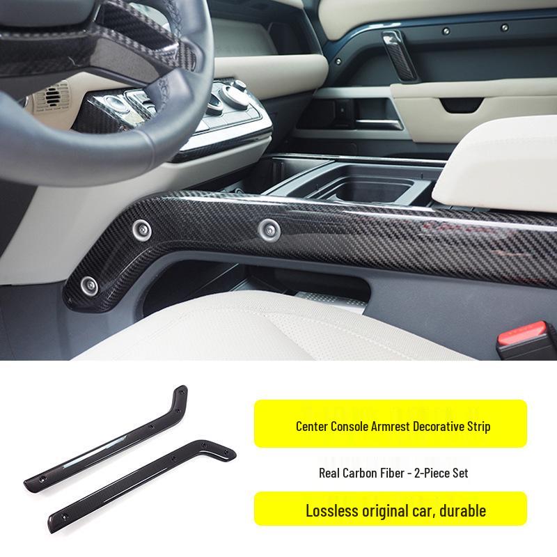 Carbon Fiber Interior Upgrade Kit for 20-26 Land Rover Defender - Easy Install, Non-destructive 