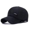 ZhenYueQi Winter Corduroy Baseball Cap with Ear Flaps
