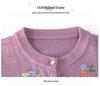 Wool Cardigan for Middle-aged and Elderly Women: Spring & Autumn Knitted Jacket