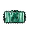 Boutique De FGG Women Acrylic Box Clutch Beaded Evening Handbags Casual Clutches Purse Chain Shoulder Bags Crossbody Bag