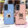 Couple Cartoon Phone Case For TCL 40SE/T610K Dirt-resistant Phone Pouch Cute Protective Anti-knock Anti-dust Silicone