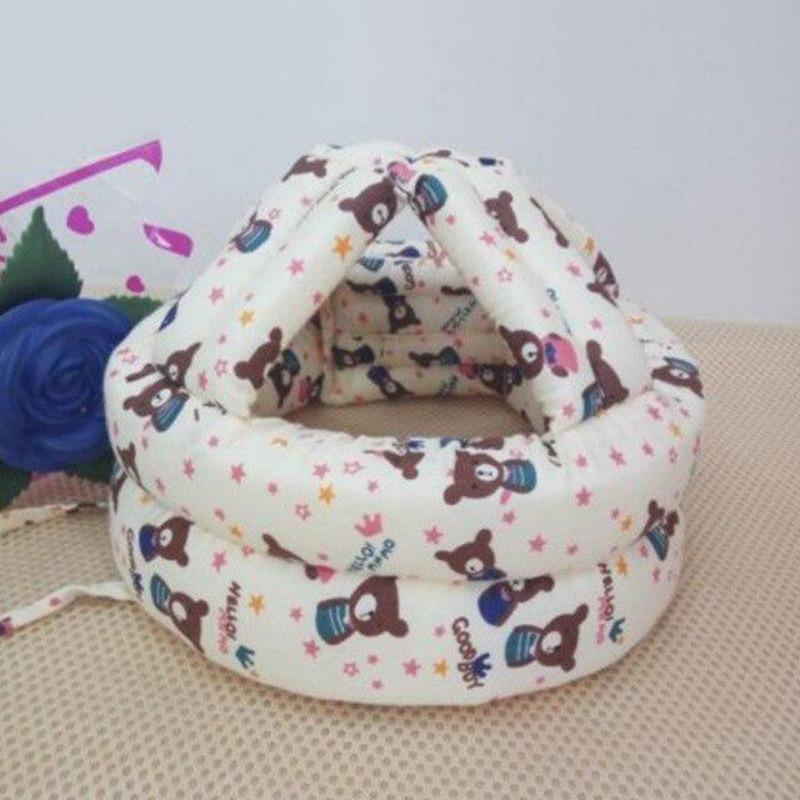 1 Stück Babyhut Kopfschutz Babysicherheit Laufen lernen Kappe Weicher Kopf Sicherheits-Schutz Sicherheitshelm
