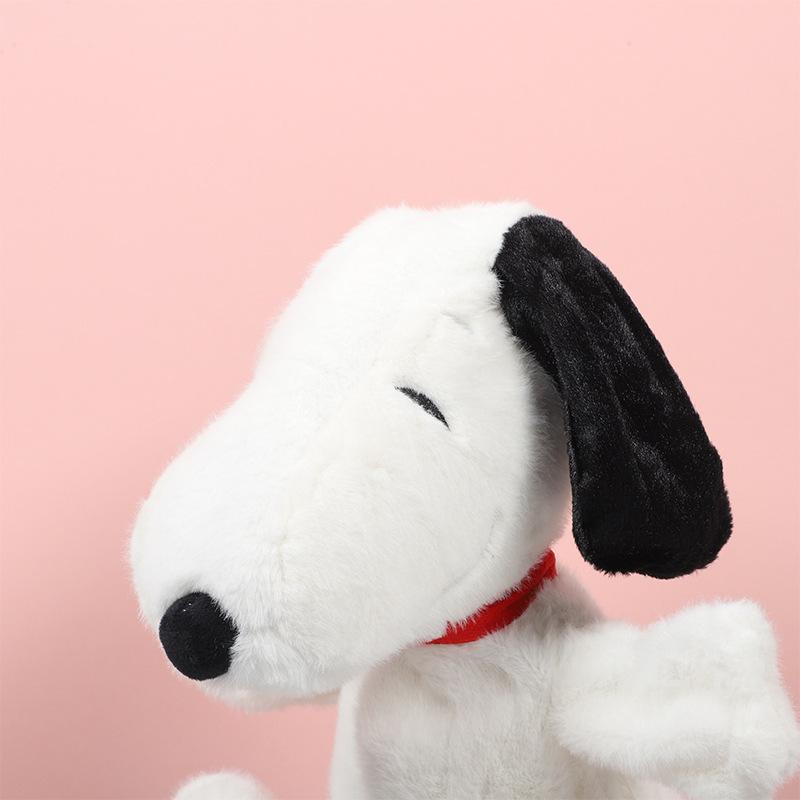 New Glowing Breathing Snoopy Plush Toy Baby Sleep Aid Cute Calming Stuffed Animal Kids Bedtime Gift