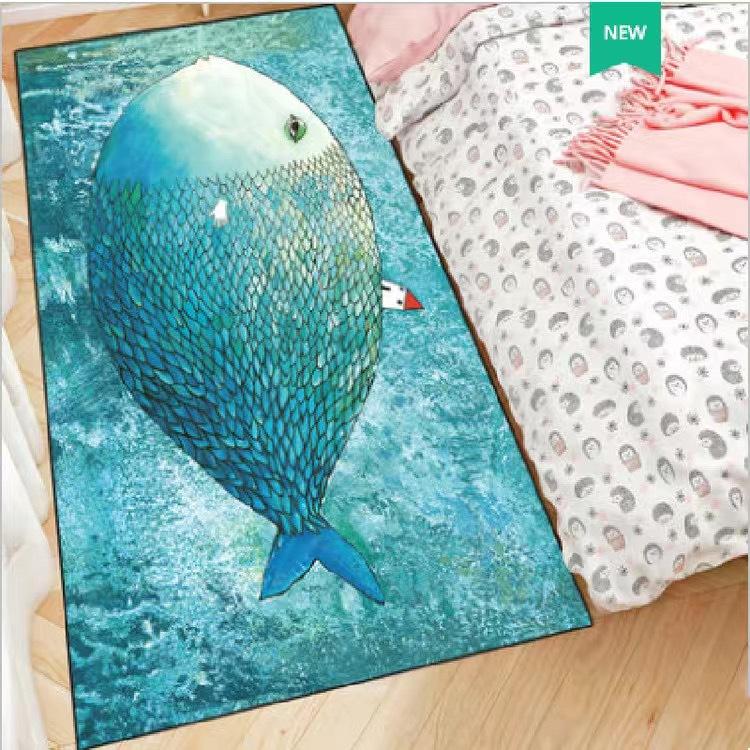 Long Strip Bedside Carpet Living Room Carpet Bedroom Sofa Coffee Table Carpet Window Floor Mat