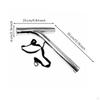 Boat Rod Holder Clamp on Stainless Steel Fishing Pole Socket Rubber Insert Angled Bracket for