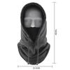 Winter Full Face Cycling Mask Fleece Ski Windproof Cap Outdoor Sports Bib Cold Padded Hood Mask Motorcycle Neck Helmet Hat