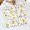 30x30cm Pure Cotton Bubble Cotton Gauze Square Towel Kindergarten Type A Baby Saliva Towel Infant Small Towel 6 Layers