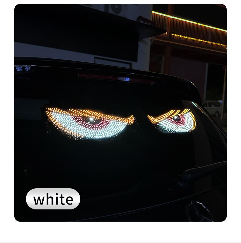 Flexible Led Windshield Display for Cars with Animated Blinking Demon Eyesgeneral Motors Front and Rear Windshield Dynamic Light