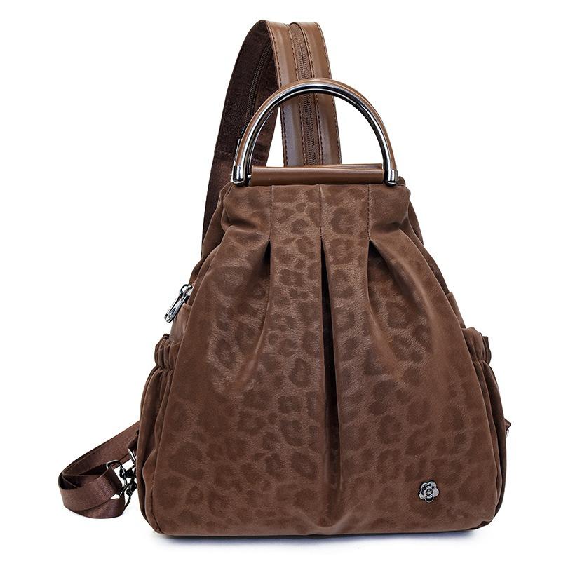 Zaino Multifunzionale Casual da Donna Portatile Versatile Monospalla a Tracolla Borsa da Viaggio