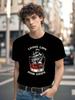 Navy Blue Nautical - Loose Lips Sink Ships" Saying T-shirt