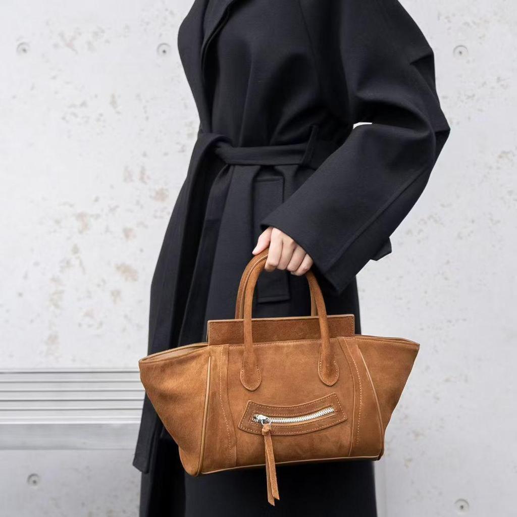 2025 Retro Mode Smiley Face Umhängetasche - Vielseitige Handtasche mit großer Kapazität