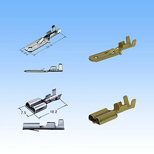 Yazaki Sogyo 250 type CN(A) 6-pole coupler/terminal set