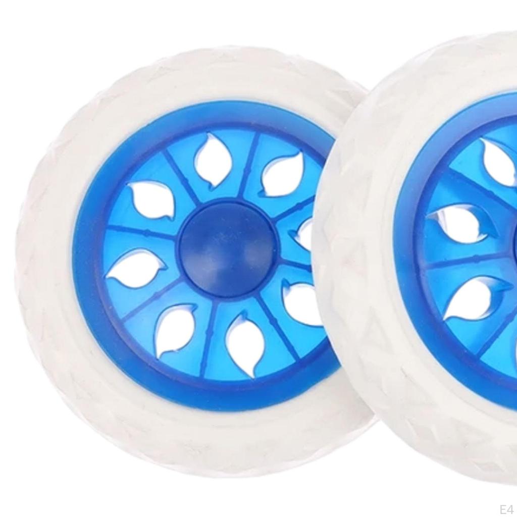 Rubber Wheels for Portable Shopping Carts and Trolleys