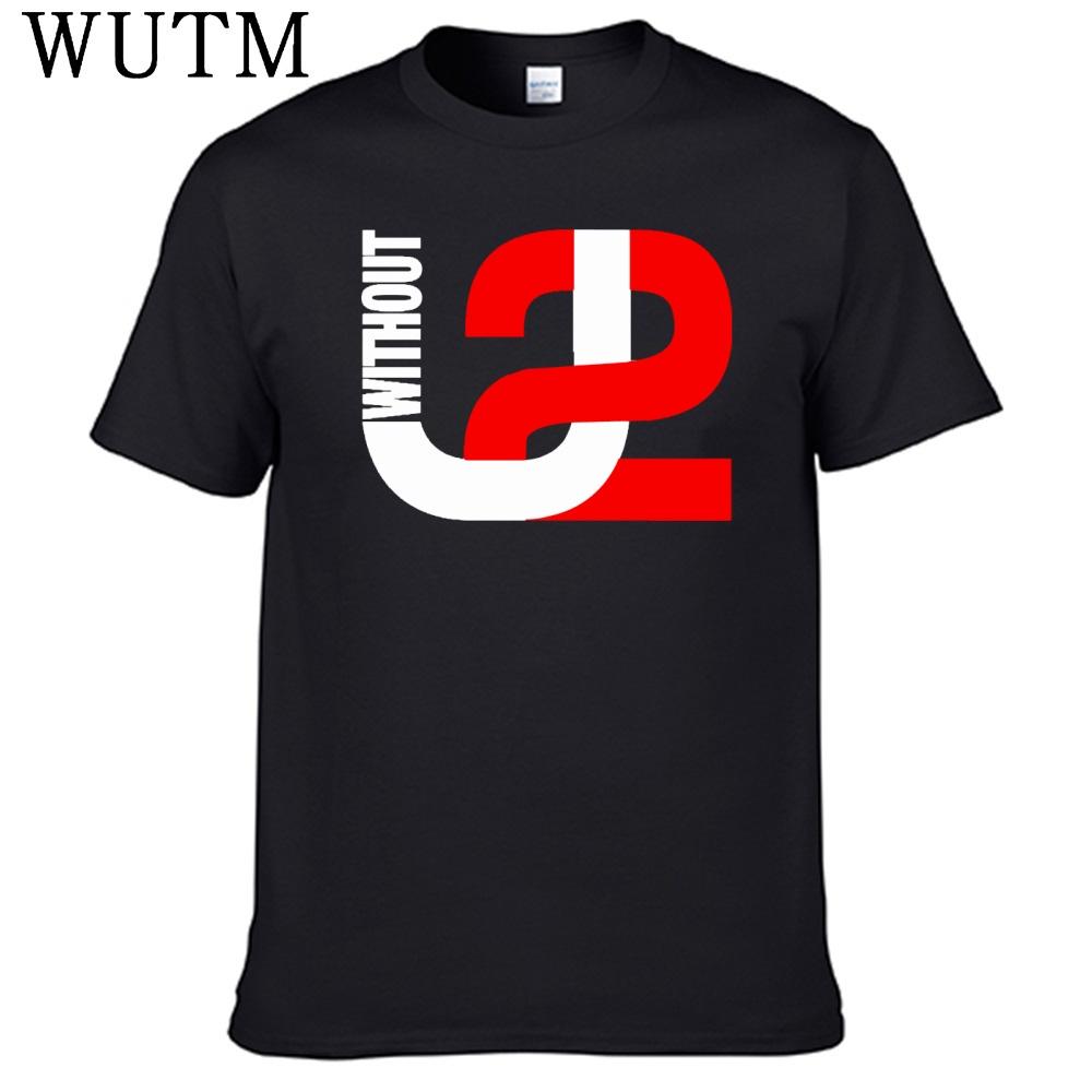 Rock Band U2 Tshirt 100 Cotton Men Shirt