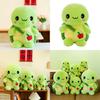 Creative Green Turtle Plush Toy With Pp Cotton Filling For Kids And Teens Gift
