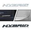 3D Metal Hybrid Logo Car Emblem Rear Trunk Side Window Body Sticker For Lexus RX300 RX330 UX200 JIS250 IS300 GX400 GX460 Decor