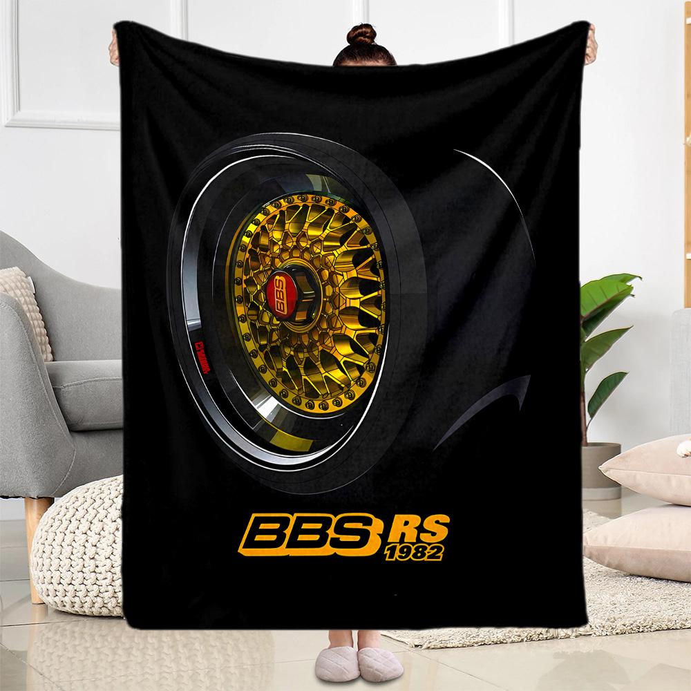 Wheels Bbs Blanket Warmthful Decor Suitable for Seaside Picnics Chair for All Seasons Playful Design Ideal Gift For Birthday Valentine'S Day