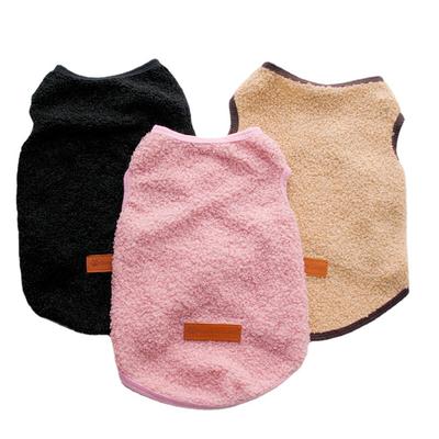 Teddy Fleece Fabric Pet Clothes Dog Winter Warm Fleece, Trendy Bear Chihuahua