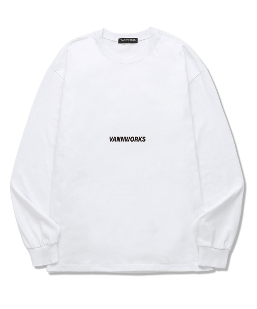 VANNWORKS Spread Logo Long Sleeve (Vls0062) White