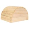 Hamster Wooden House Bite Resistance Arched Guinea Pig Wood Hideout for Hamster Dwarf Hamster Golden Bear