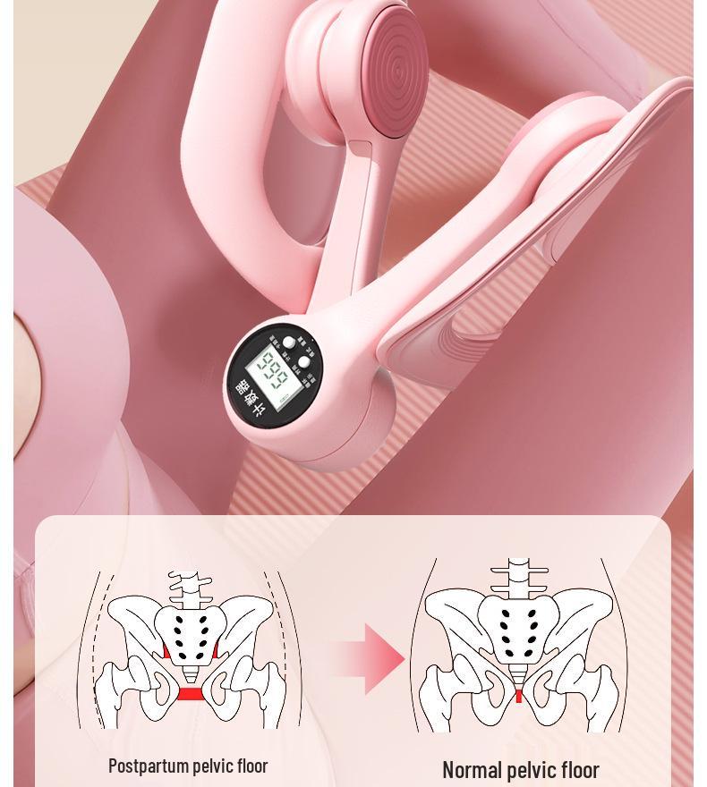 Pelvic Floor Kegel Trainer: Thigh and Leg Clamp with GD Square Buckle