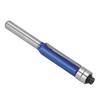 14in Shank Flush Trim Router Bit End Mill Top Double Bearing Milling Flush Trim Router Bit