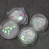 1Box Holographic Laser Nail Sequins - Super Glitter Northern Lights Flakes, DIY Sparkle Manicure Accessories for Salon Home
