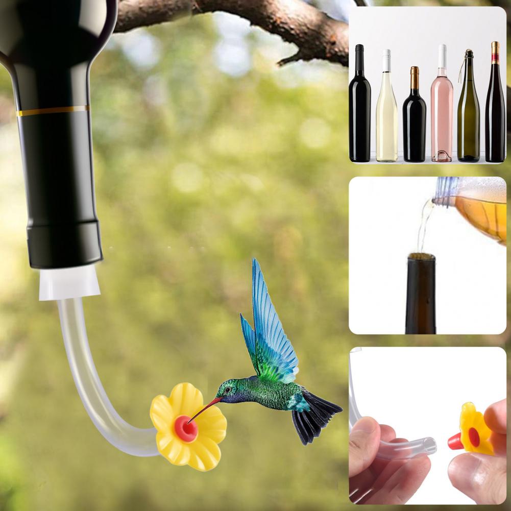 S Lover Gift Ideas Humming Feeder Replacement Parts Floral Tip Tubes for Diy Feeders Single/double Head Water Feeding Tube