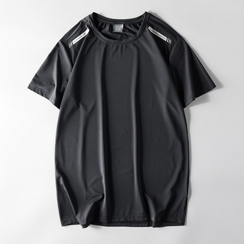 Sports Short Sleeve Original Order Men Quick Drying Clothes Ice Silk T-shirt
