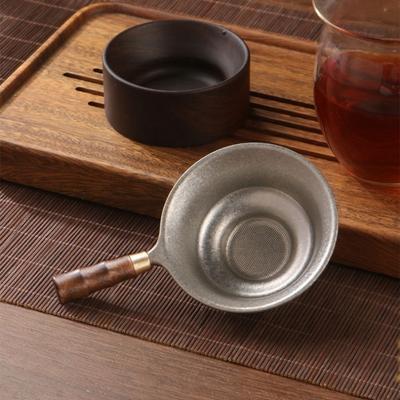 Portable Pure Titanium Tea Infusor Traditional Strainer Dispenser Household Tea Brewing Filter Teaware Gift