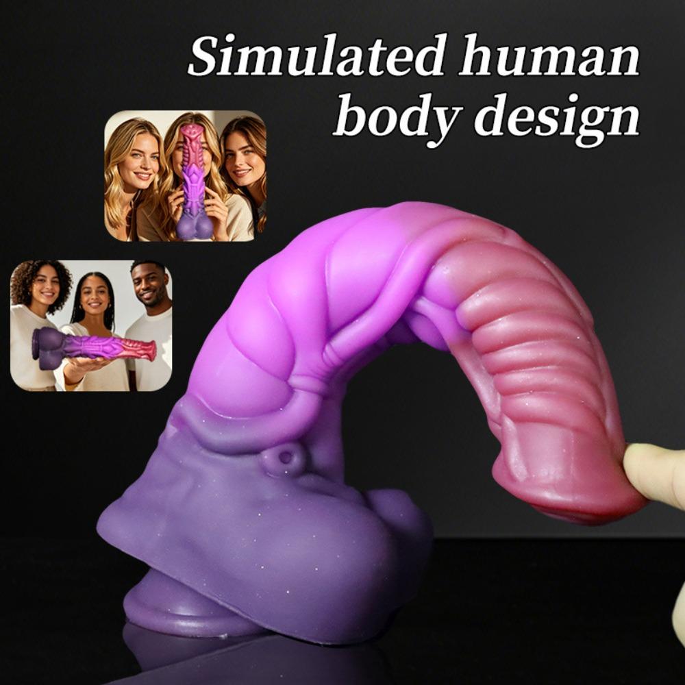 Extra Large Realistic Animal Shape Silicone Anal Plug Huge Thick Anal Dilator For Adult Anal Trainer