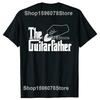 Rock Cat Playing Guitar Guitarist Music Lover Rock T-Shirts Men Awesome Tee Shirt DJ Party Bass Clothing Unisex T Shirts