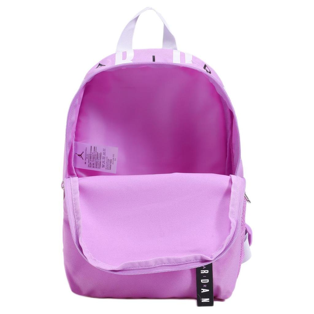 Jordan Athleisure Polyester Backpack Small Unisex Pink Purple 7A0654-P3R