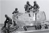 Master Box 1/35 Scale Soviet Tank Crew 1943-1945 Plastic Model Kit (5 Figures) MB35068