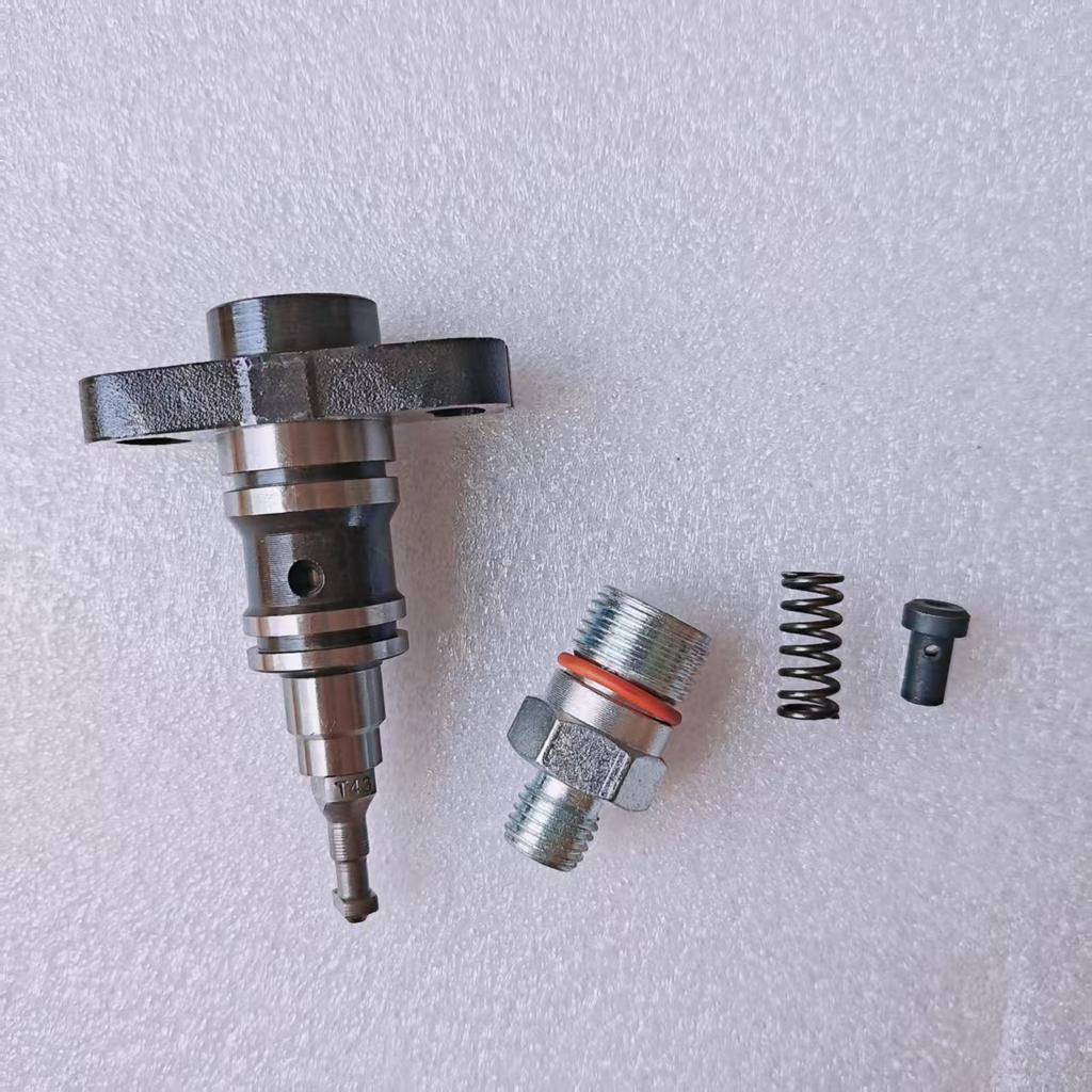 4PCS T43 Plunger Barrel Assembly With Delivery Valve Holder+ Spring+ Stop Valve