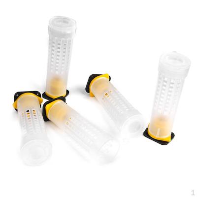 Beekeeping Cage Cover Rearing Cup Hair Roller for Beekeepers Set of Fixtures,Roller Cages, Holder