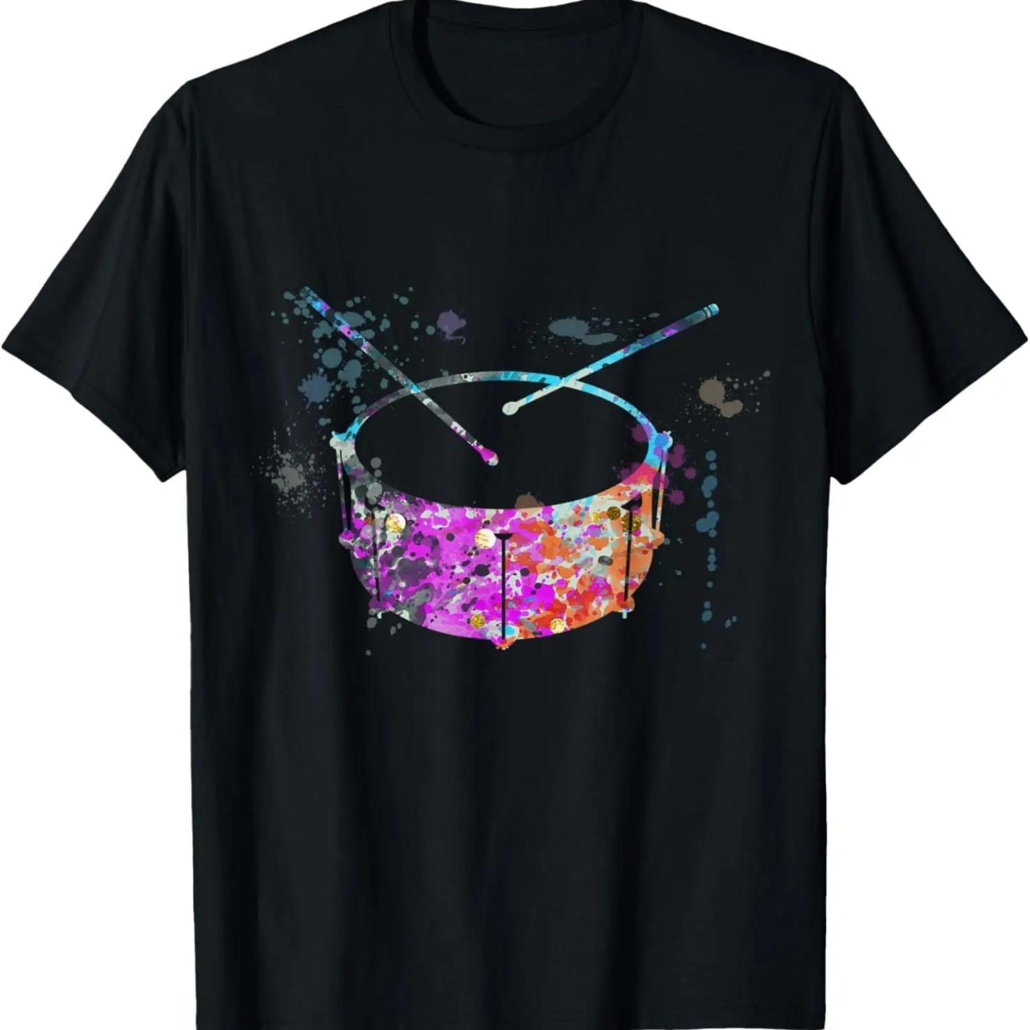 Super Cool Mom Of A Snare Drum Player T-Shirt Marching Band S чёрный