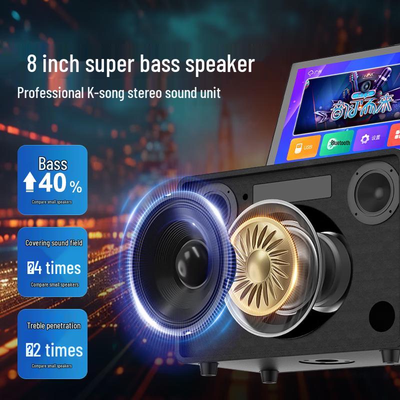 Philips KTV Karaoke System with Display and Microphones CN Plug (adapter Included)