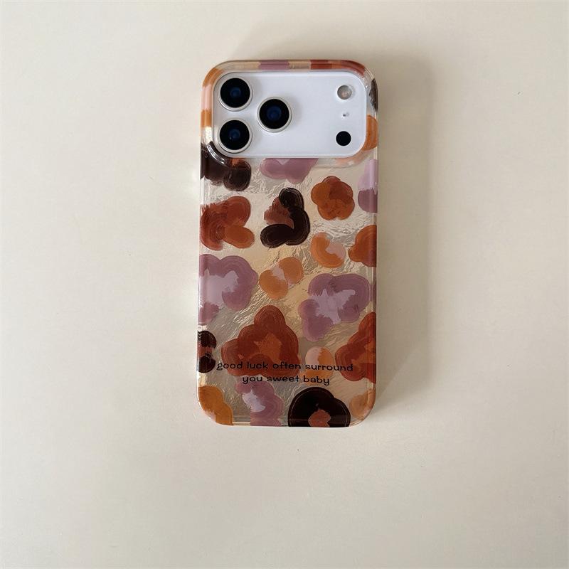 

Double Layer Graffiti Leopard Print iPhone 14/13 Pro Max Case with Drop Protection iPhone 14 Pro