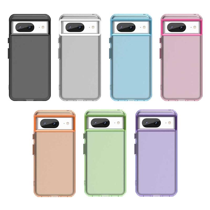 For Google Pixel 8 Case Cover Google Pixel 8 Capa Shockproof Back Transparent Frosted Matte Clear Fundas Google Pixel 8 Pixel8