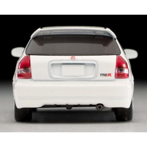 Tomytec Tomica Limited Vintage Neo 1/64 Scale LV-N165c Honda Civic Type R 1999 White (Manufacturer's First Order Limited Edition) Finished Product