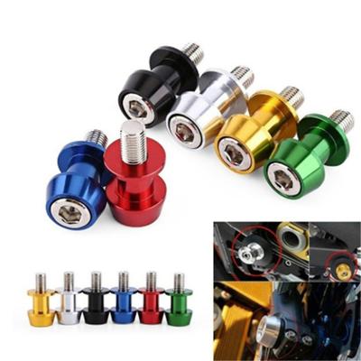Slider Reel Schraubenhalter 1 Satz (2) Numerische Steuerwippe für Motorräder aus Aluminiumlegierung