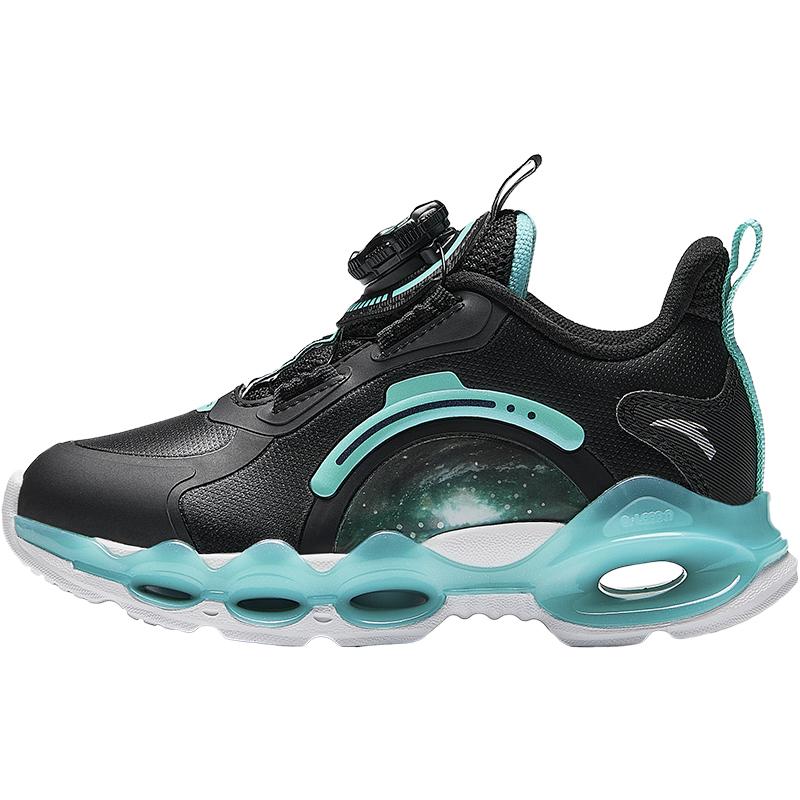 Anta Kids Energy Ring 10.0 Comfortable Trendy Durable Low-Top Running Shoes Kids Running Shoes Black 312449901N-3