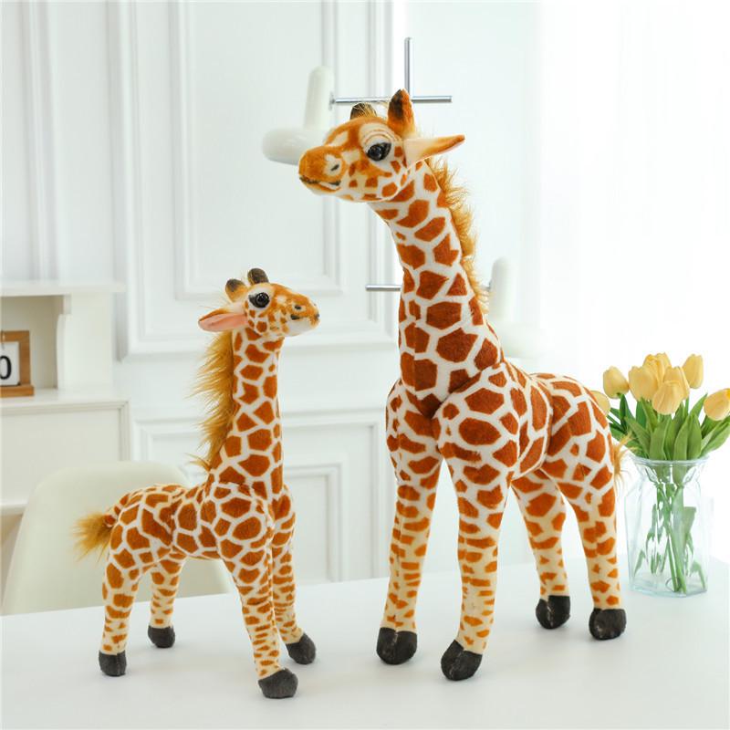 Realistic Giraffe Skeleton Movie Prop Plush Home Ornament