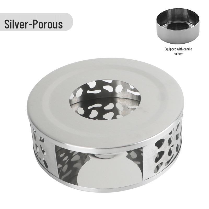 Stainless Steel Tea & Coffee Warmer Candle Heating Base