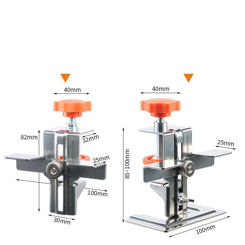 Cabinet Door Mounting Jig Cabinets Frame Clamp Household Hidden Door Stainless Steel Mounting Support Woodworking Tool