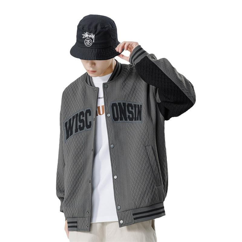 Baseball jacket men's new fall fashion brand baggy handsome young student jacket clothes
